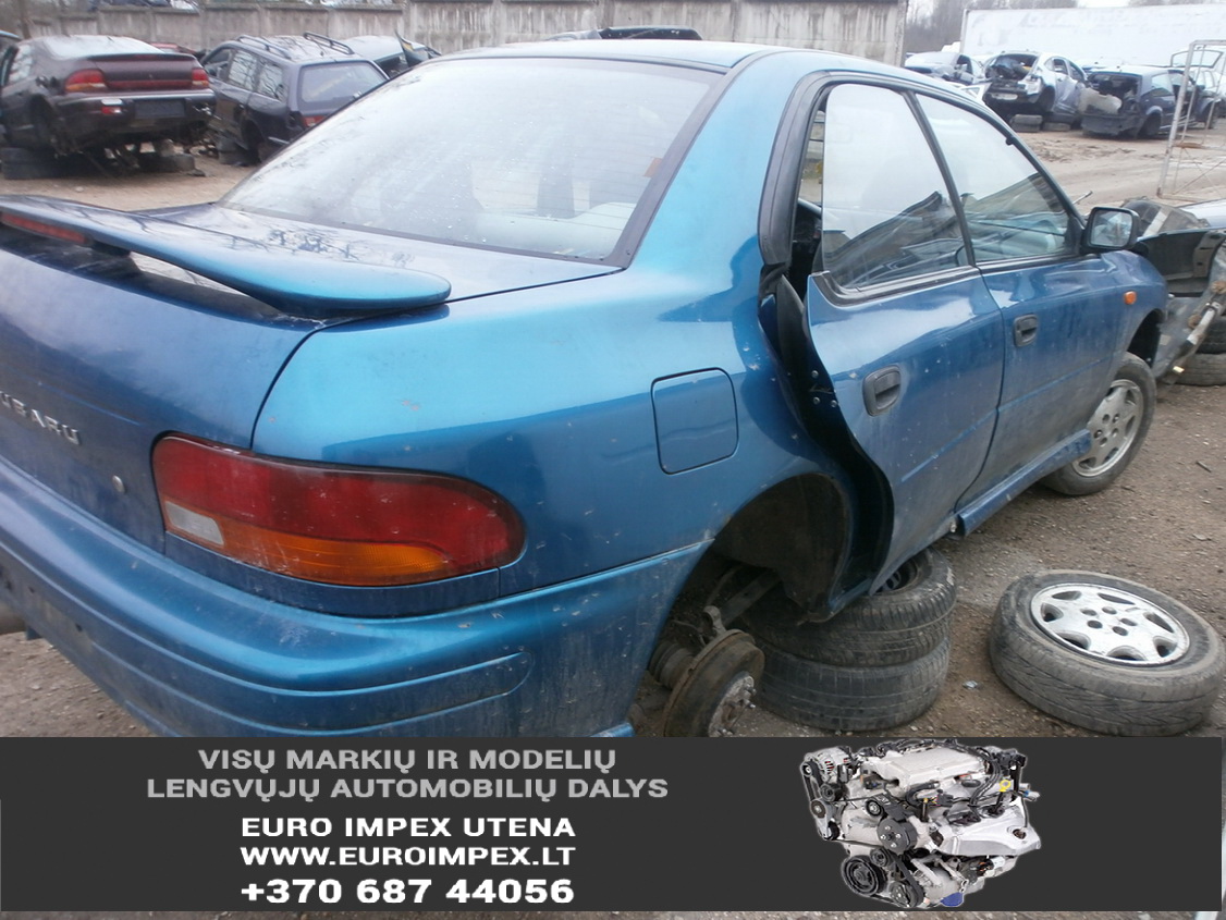 Naudotos automobilio dalys Subaru IMPREZA 1995 1.8 Mechaninė Sedanas 4/5 d. Melyna 2013-12-28